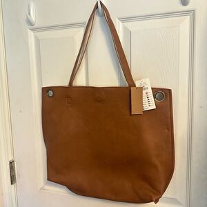 Cotton On Carimore Tote - Tan/Cream Color (NWT)